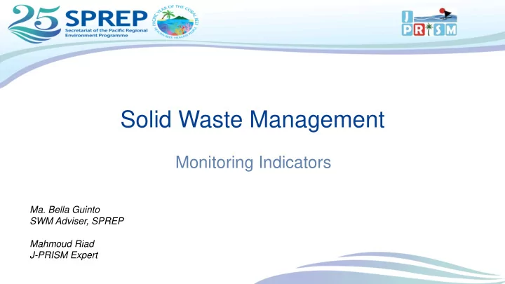 solid waste management