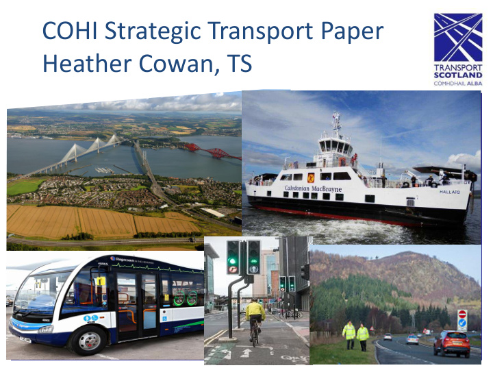 cohi strategic transport paper