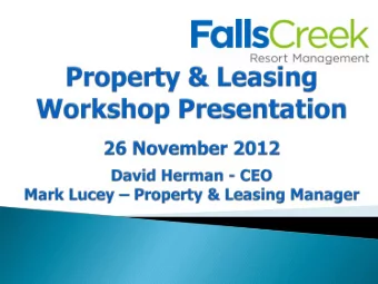 FCRM Corporate Vision  To Deliver  the Most Memorable Leisure,  Sporting and Adventure Experiences