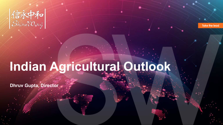 indian agricultural outlook