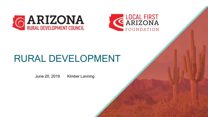 rural development