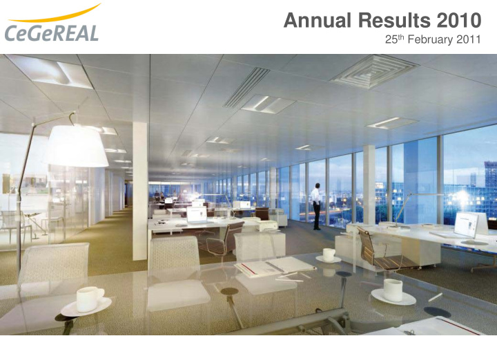 annual results 2010