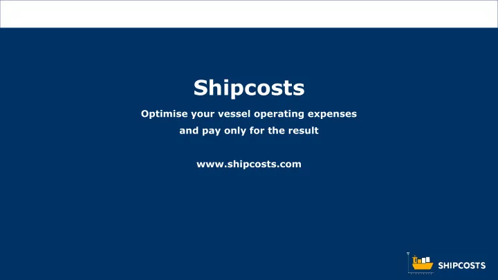 shipcosts
