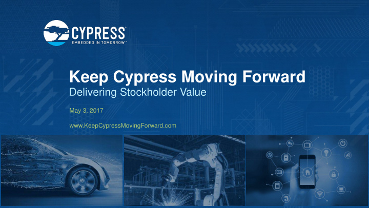 keep cypress moving forward