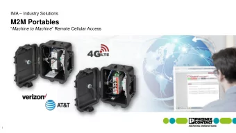 M2M Portables  Machine to Machine  Remote Cellular Access  1  5,40  0,20  5,0  15,40  15,40