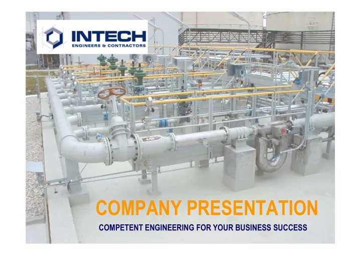 company presentation