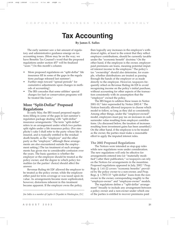 tax accounting