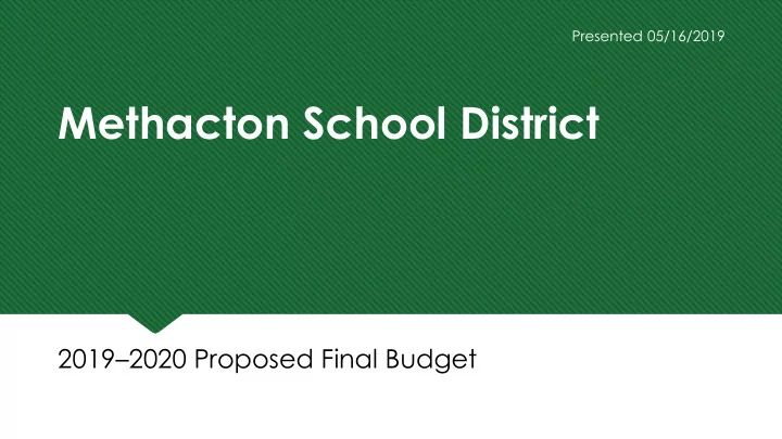 methacton school district