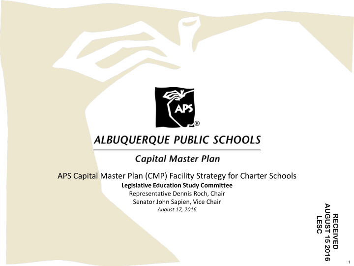 aps capital master plan cmp facility strategy for charter