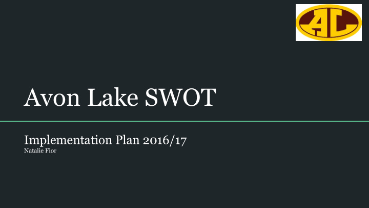 avon lake swot