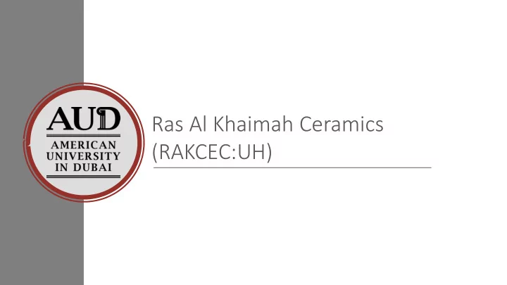 rakcec uh