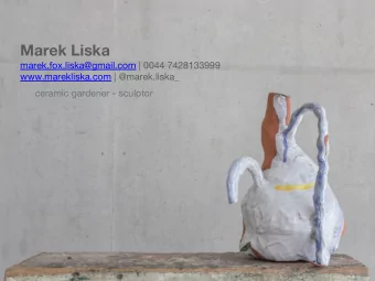 Marek Liska  marek.fox.liska@gmail.com | 0044 7428133999  www.marekliska.com | @marek.liska_
