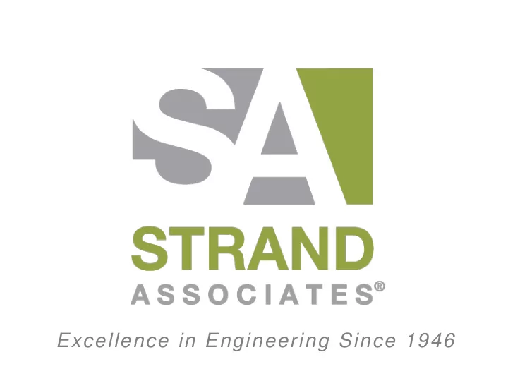 excellence in engineering since 1946 comprehensive
