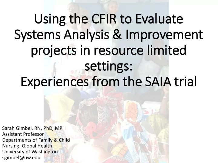 systems analysis im improvement