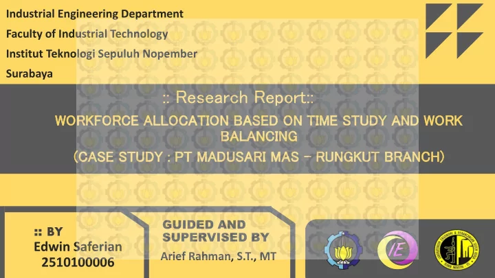 research report