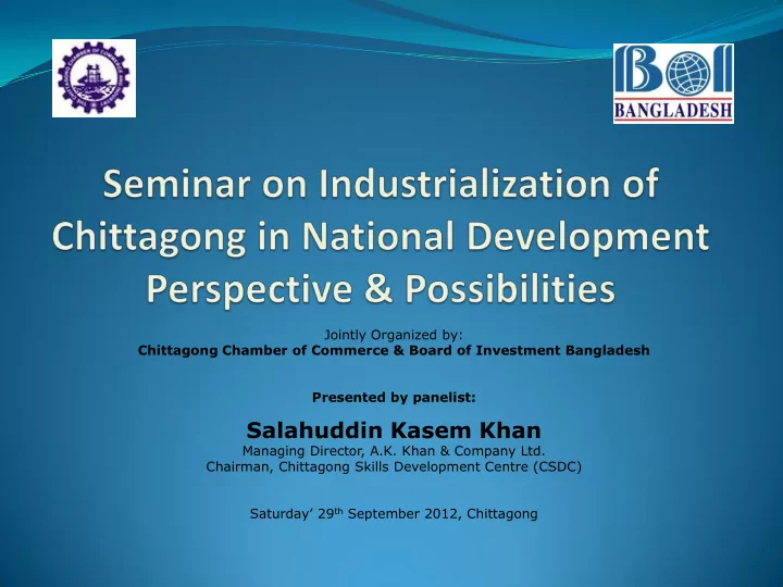 salahuddin kasem khan