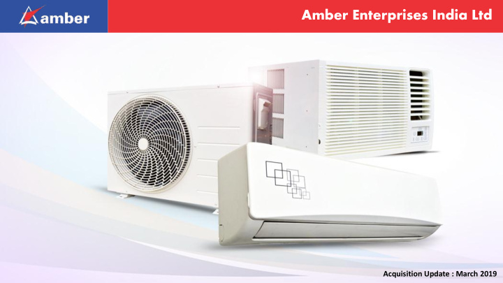 amber enterprises india ltd