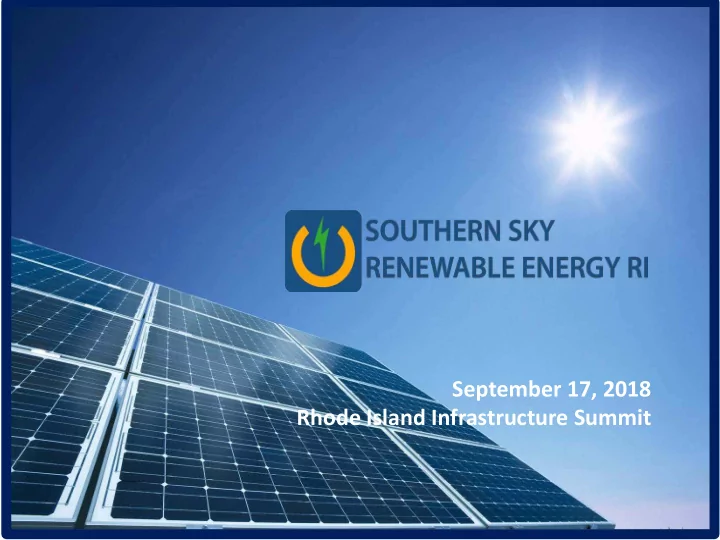 september 17 2018 rhode island infrastructure summit