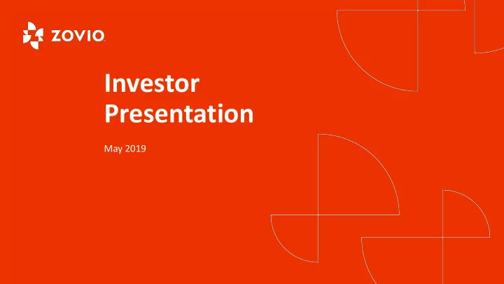 investor presentation