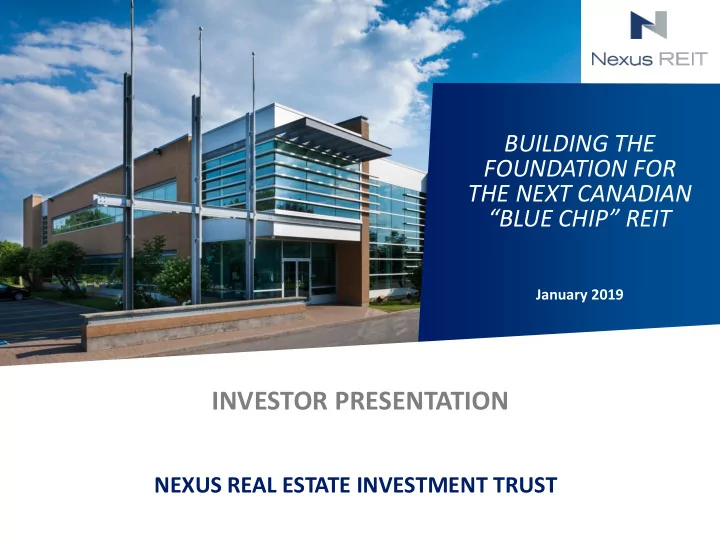 investor presentation