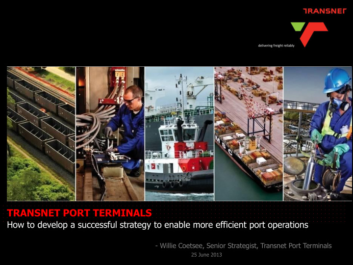transnet port terminals