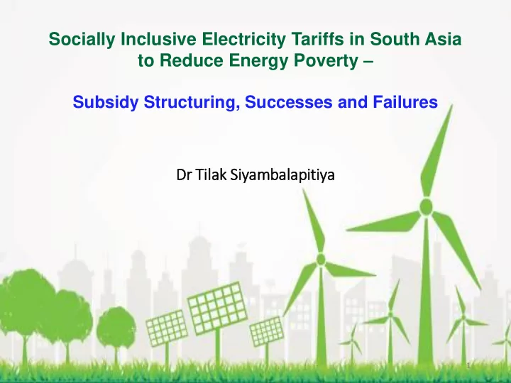 to reduce energy poverty