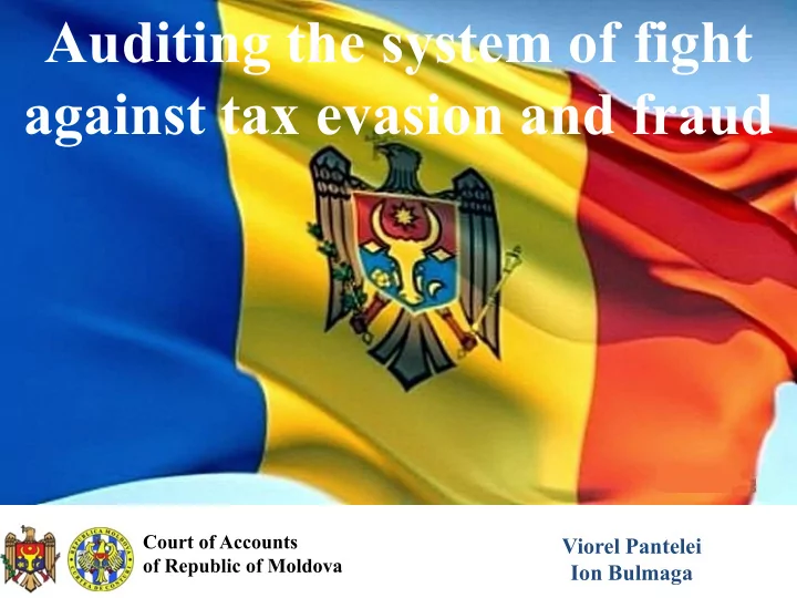 auditing the system of fight