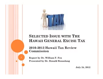 SALES )  2 O VERVIEW OF THE GET  Figure 1. State Sales Tax Collections as Share of Total Tax