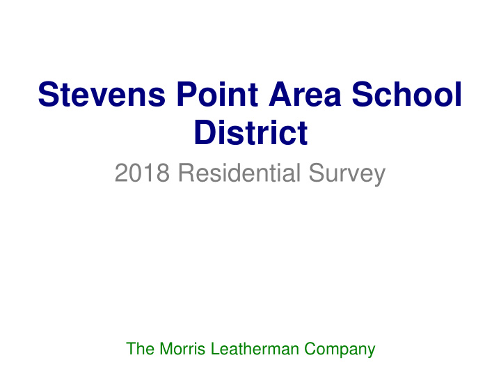 stevens point area school district