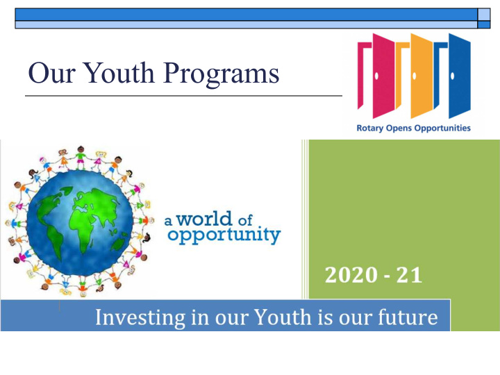 our youth programs core youth programs