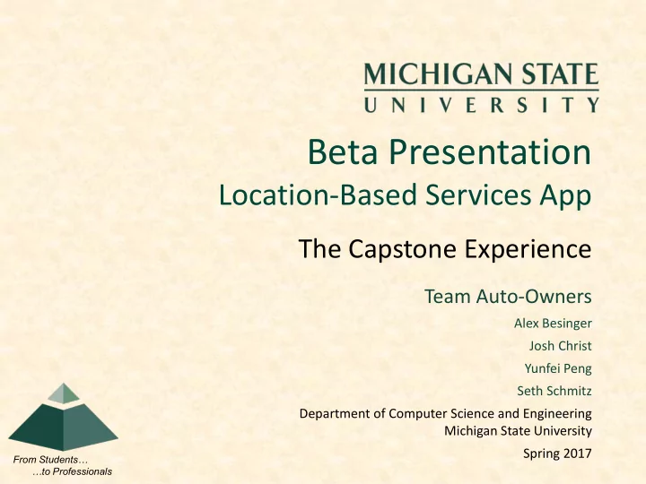 beta presentation