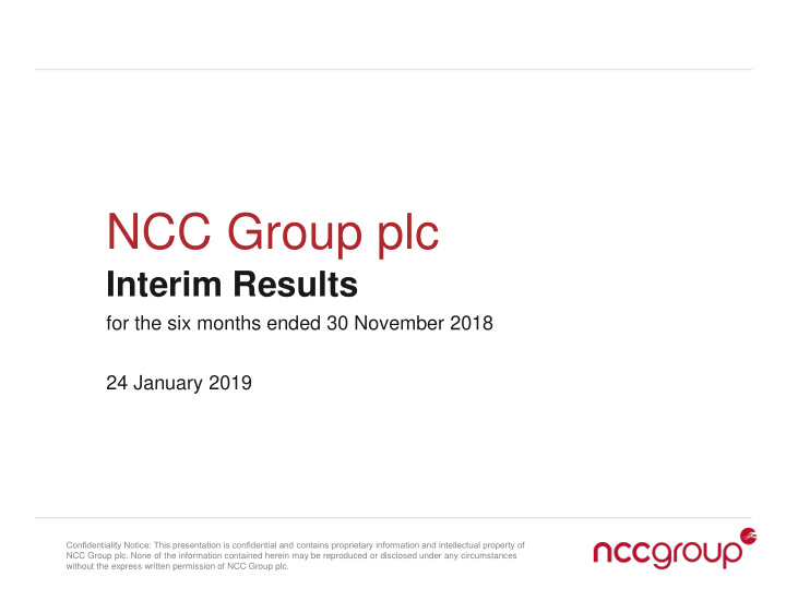 ncc group plc