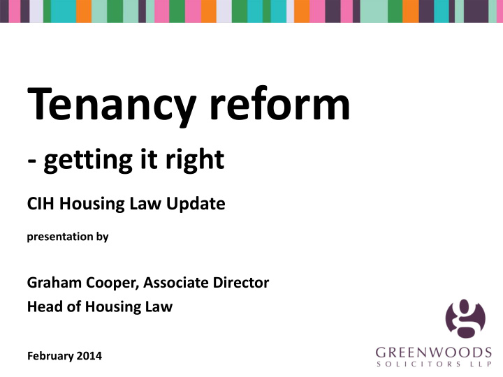 tenancy reform