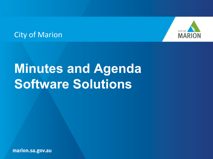 minutes and agenda software solutions what was the problem