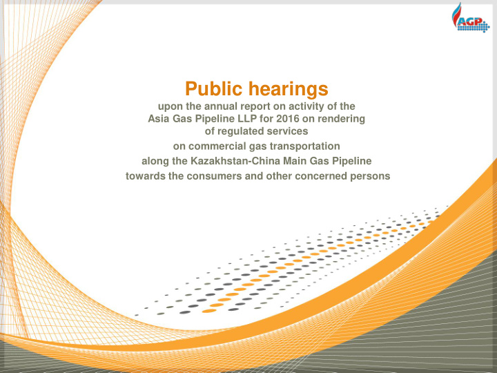 public hearings