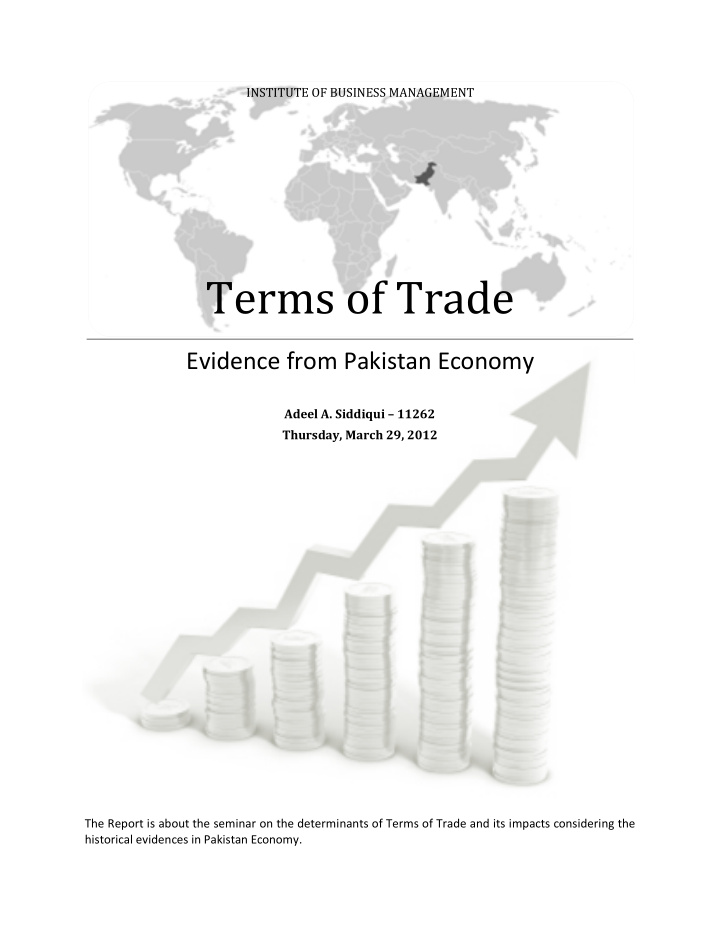terms of trade