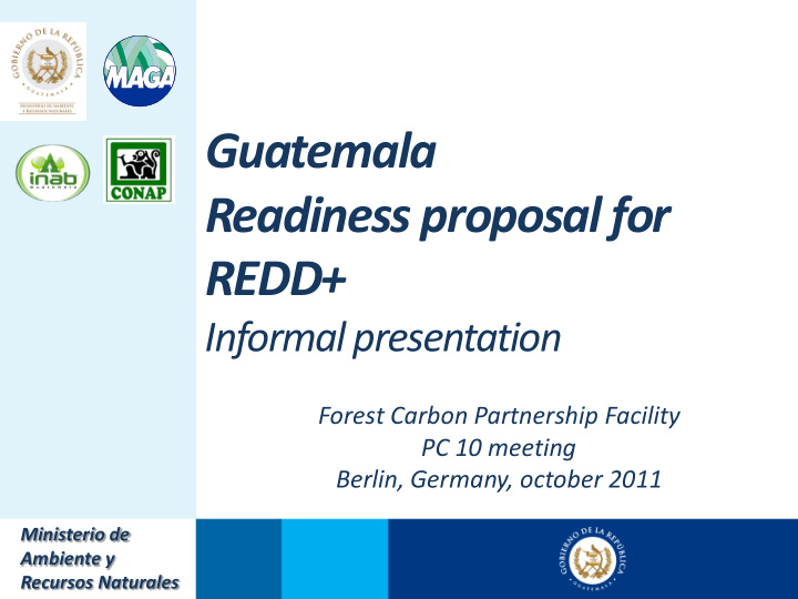 guatemala readiness proposal for redd