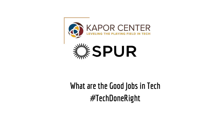 what are the good jobs in tech techdoneright lili gangas