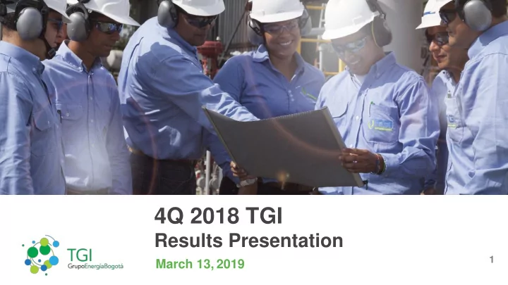 4q 2018 tgi