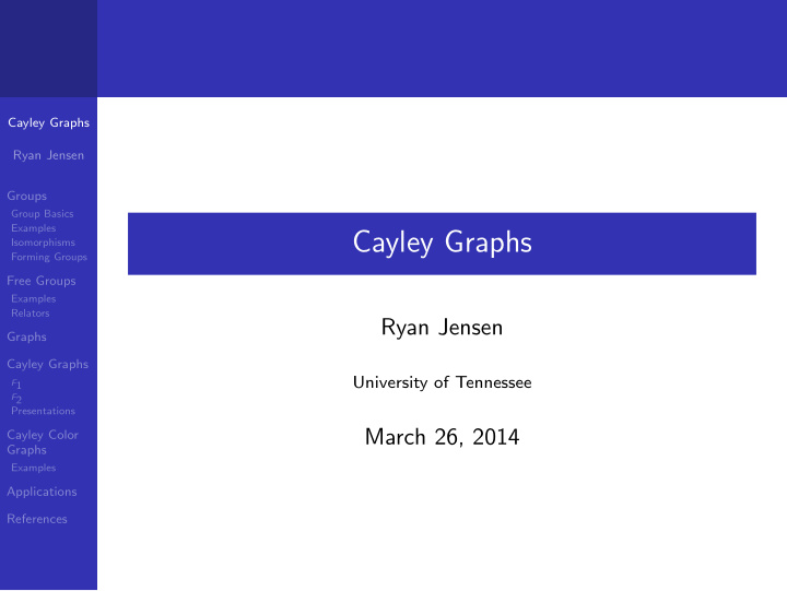 cayley graphs