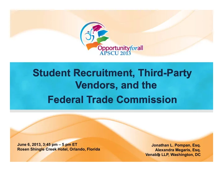 student recruitment third party student recruitment third