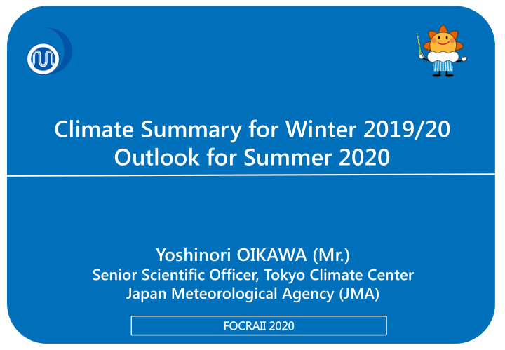 climate summary for winter 2019 20 outlook for summer 2020