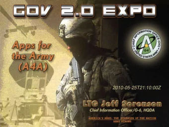 2010-05-25T21:10:00Z  Agenda  Battle Command Environment  Information Sharing/Collaboration  End