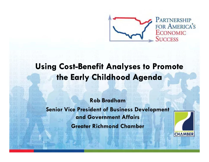 using cost benefit analyses to promote using cost benefit