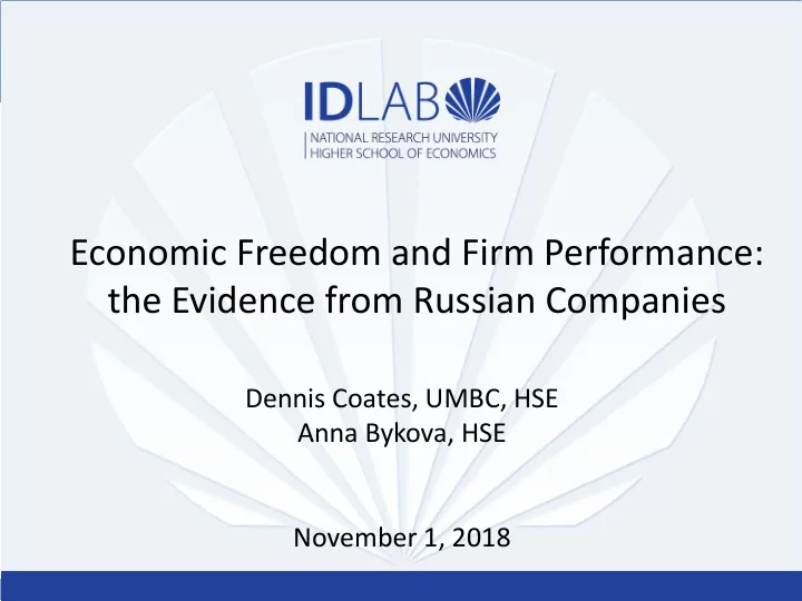 the evidence from russian companies