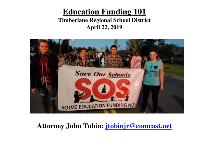 education funding 101