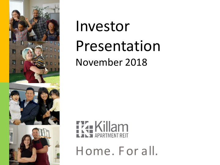 investor presentation