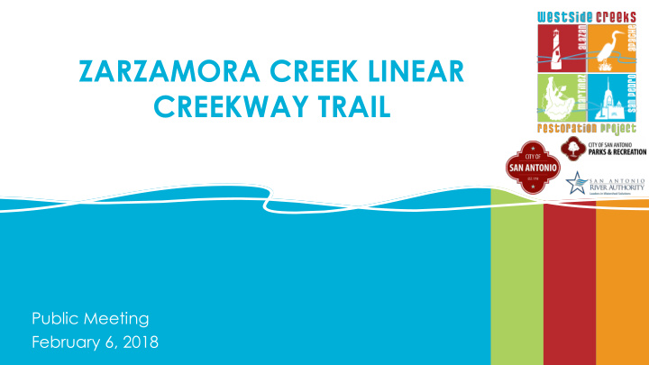 zarzamora creek linear creekway trail