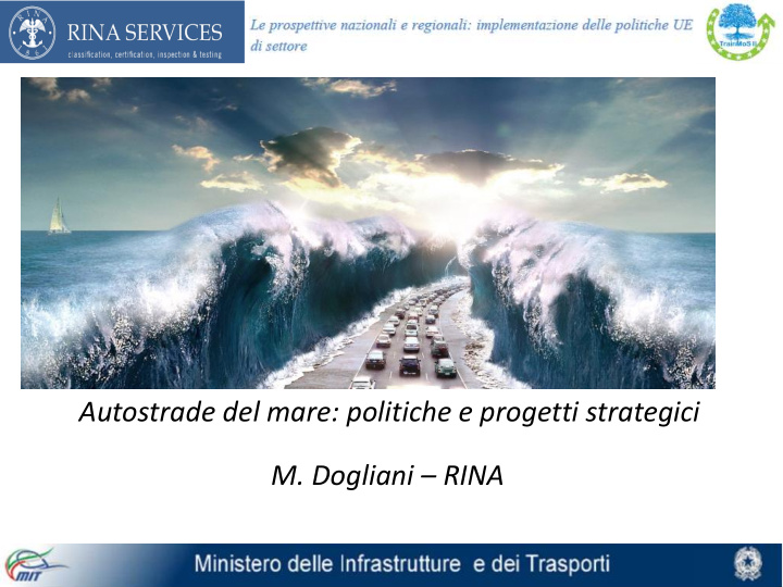 autostrade del mare politiche e progetti strategici