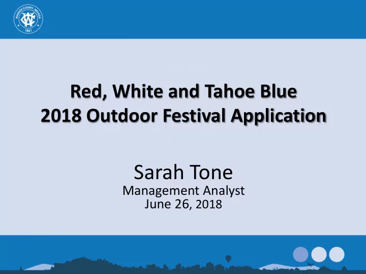 sarah tone